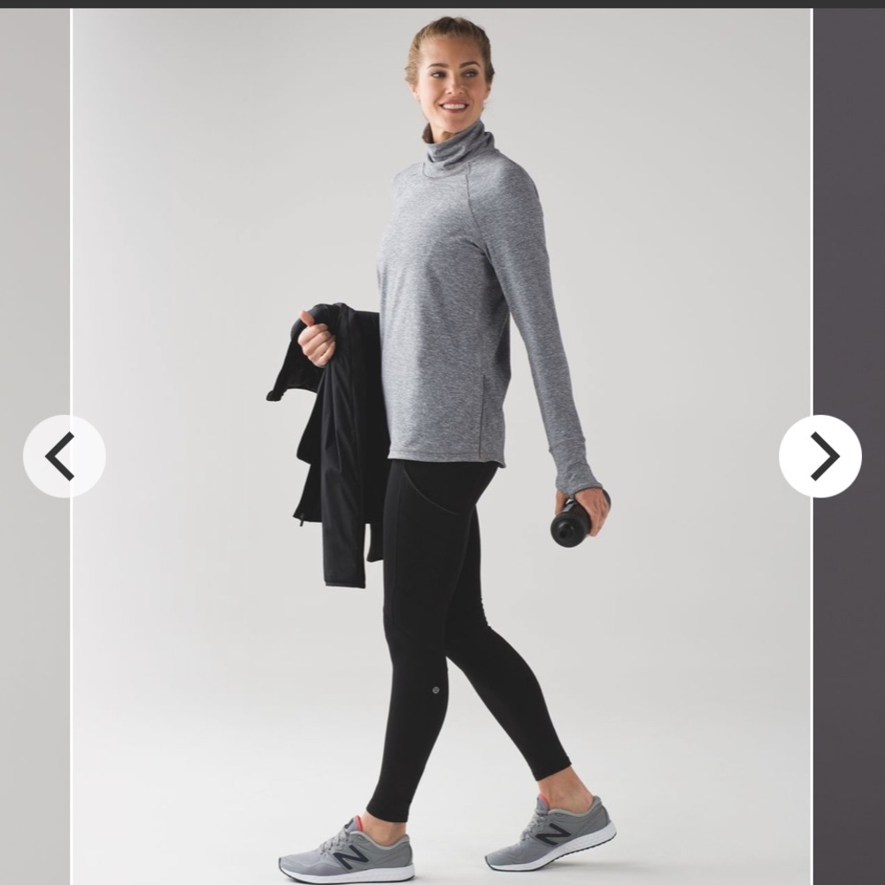 Lululemon hill and valley turtleneck - Picture 9 of 16